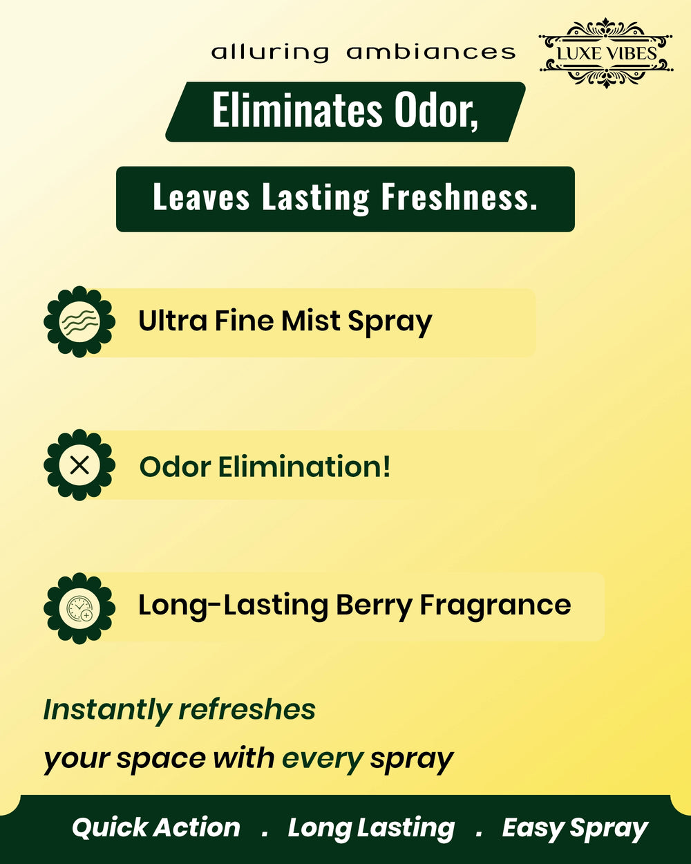 Lemon Crush Room Air Freshener Spray