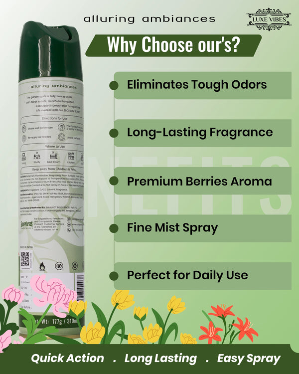 Blossom Burst  Room Air Freshener Spray