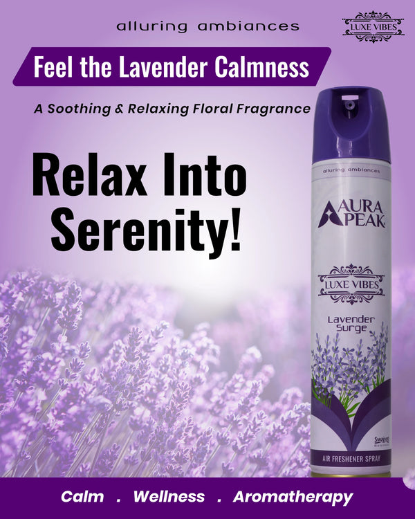 Lavender Surge Room Air Freshener Spray