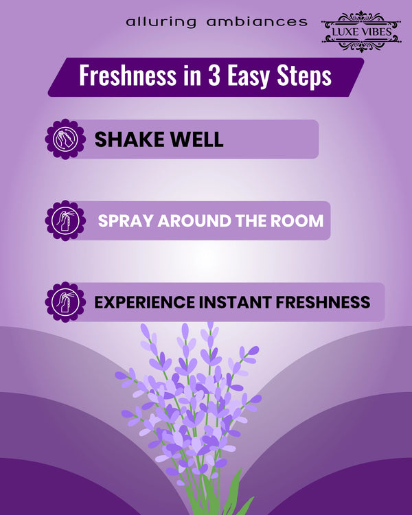 Lavender Surge Room Air Freshener Spray