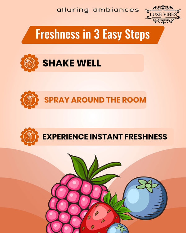 Berries Bloom Room Air Freshener Spray