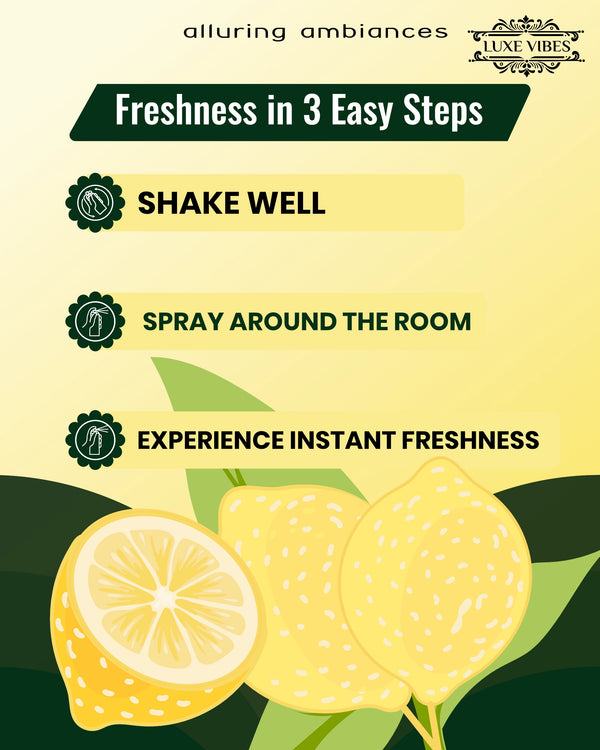 Lemon Crush Room Air Freshener Spray