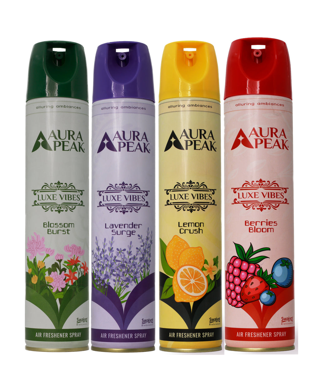 Berries Bloom | Lavender Surge | Blossom Burst & Lemon Crush